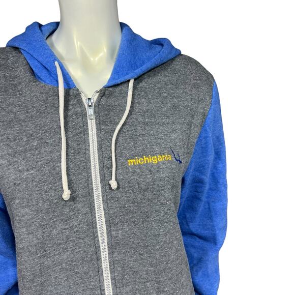 Michigania Zippered Hoodie – Comfortable & Stylish, Size large - Picture 8 of 11